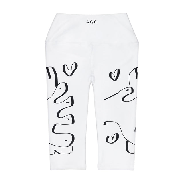 All God's Children Yoga Capri Leggings (AOP)