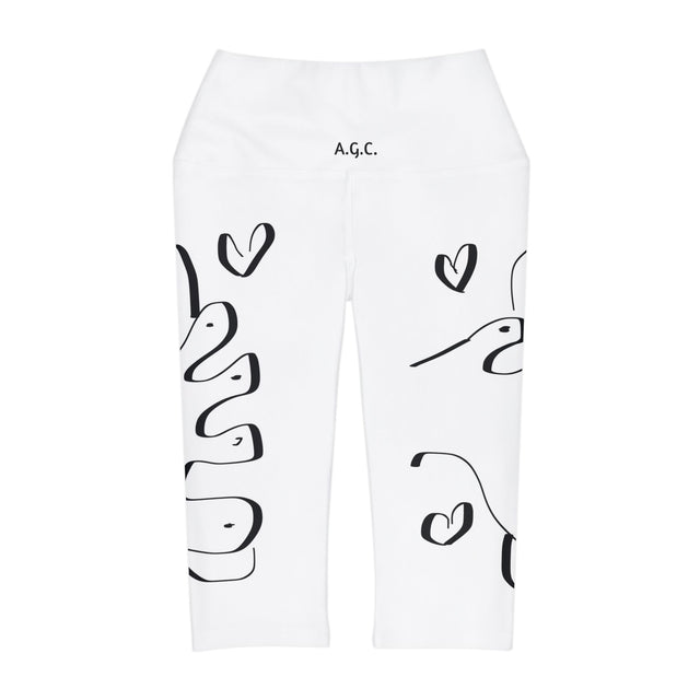 All God's Children Yoga Capri Leggings (AOP)