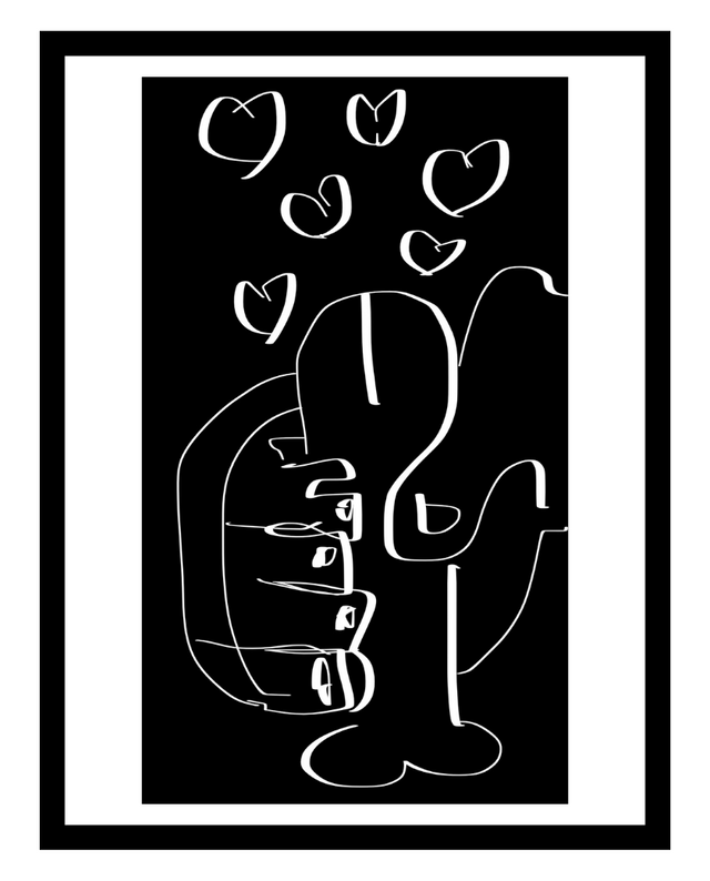 Hand Around Dix 2 Black