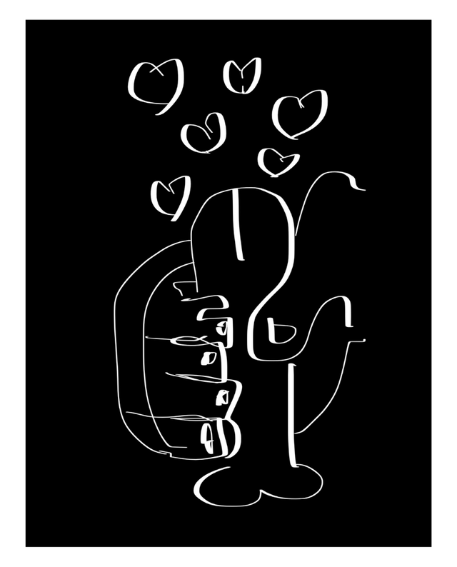 Hand Around Dix 2 Black