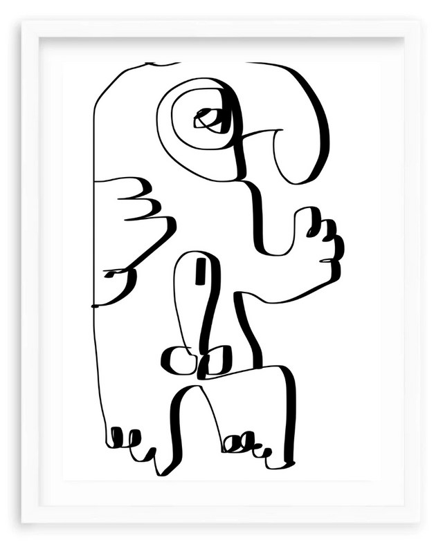 Eagle Bird Dix White