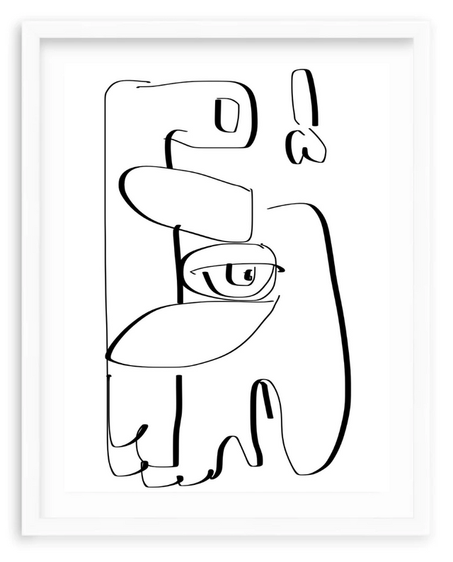 Rabbit Dix Nose White