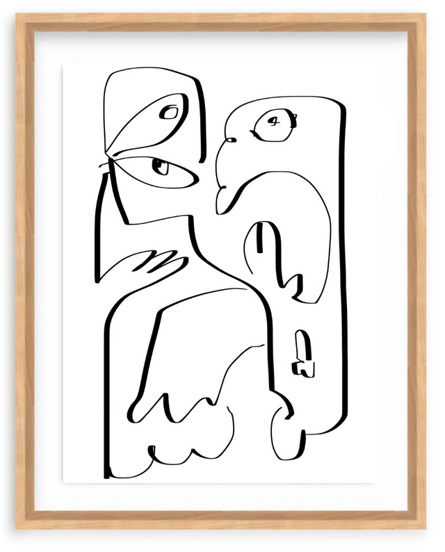 Dix Rabbit Dance White