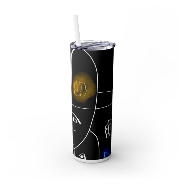 All God's Children Skinny Tumbler with Straw, 20oz