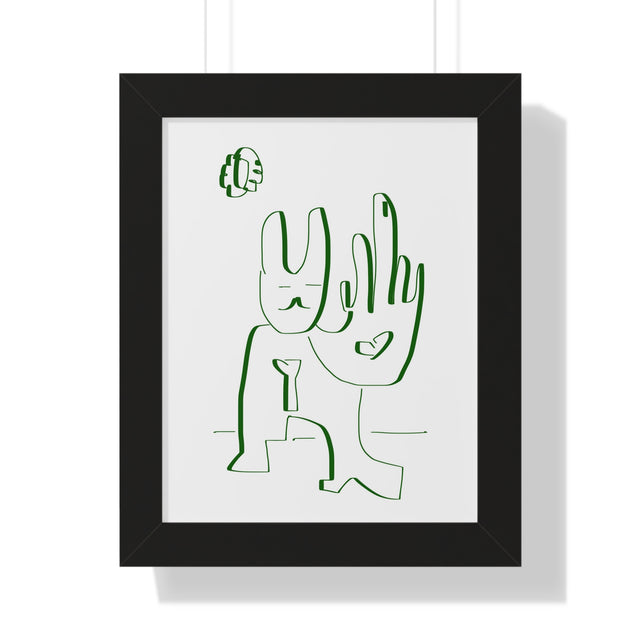 Jules Wrubel Dix Buzz Off Framed Vertical Poster
