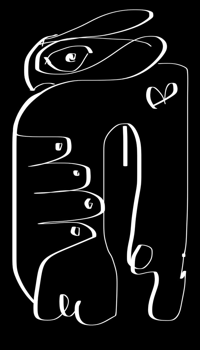 Bird Right Hand Dix Black