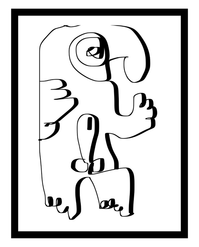 Eagle Bird Dix White
