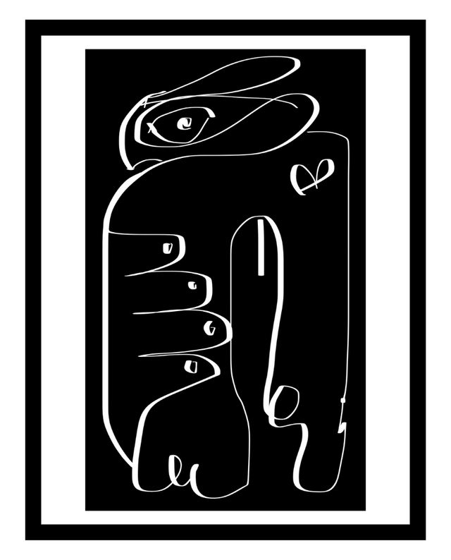 Bird Right Hand Dix Black