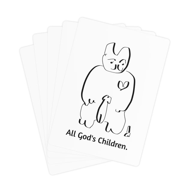 All God's Children Poker Cards