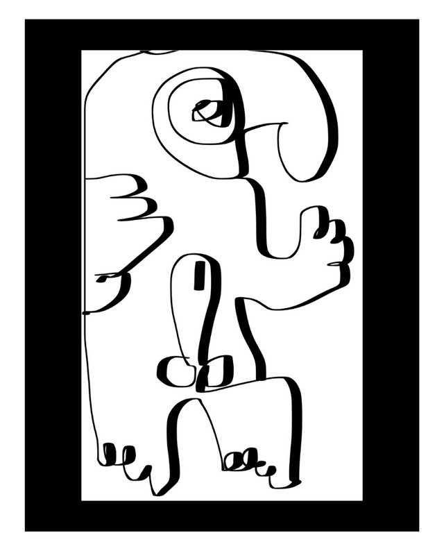 Eagle Bird Dix White