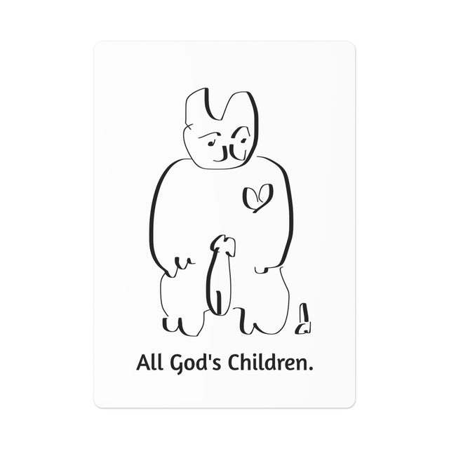 All God's Children Poker Cards