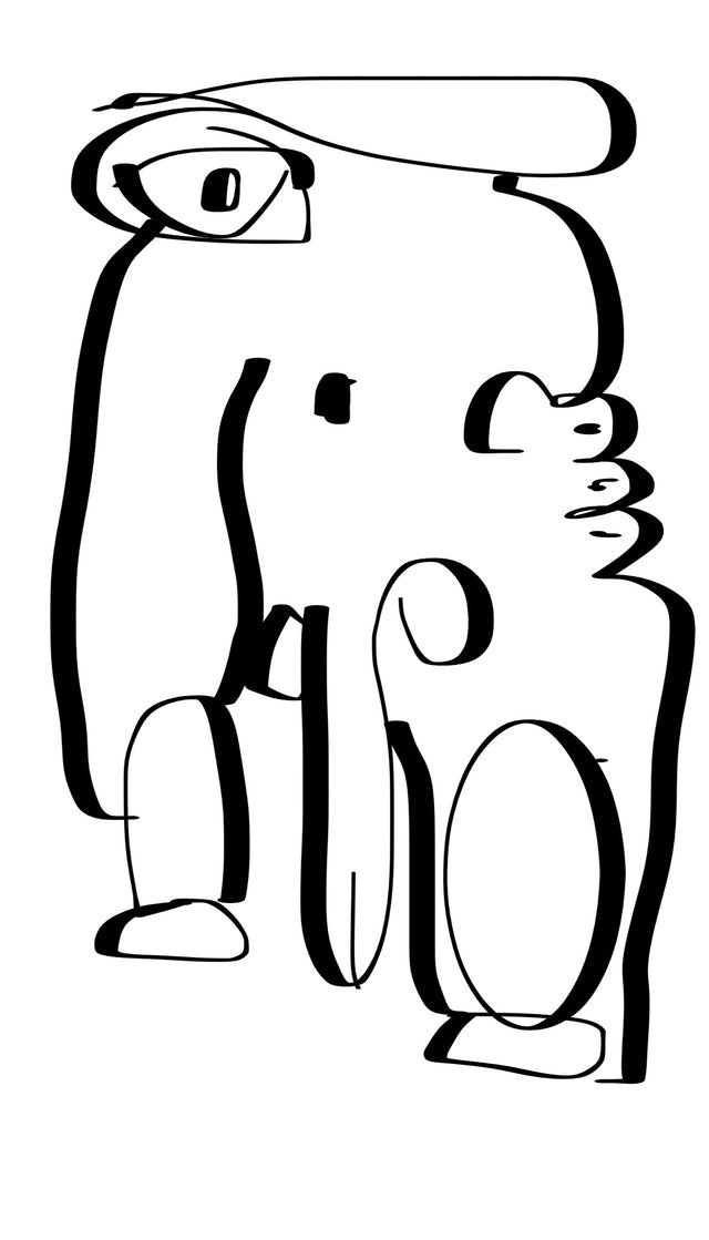 Dix Rabbit Beast White